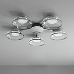 Glass Round Bowl Ceiling Lamp