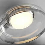 Glass Round Bowl Ceiling Lamp