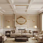 Gleam Bar Linear LED Pendant Light for Modern Interiors