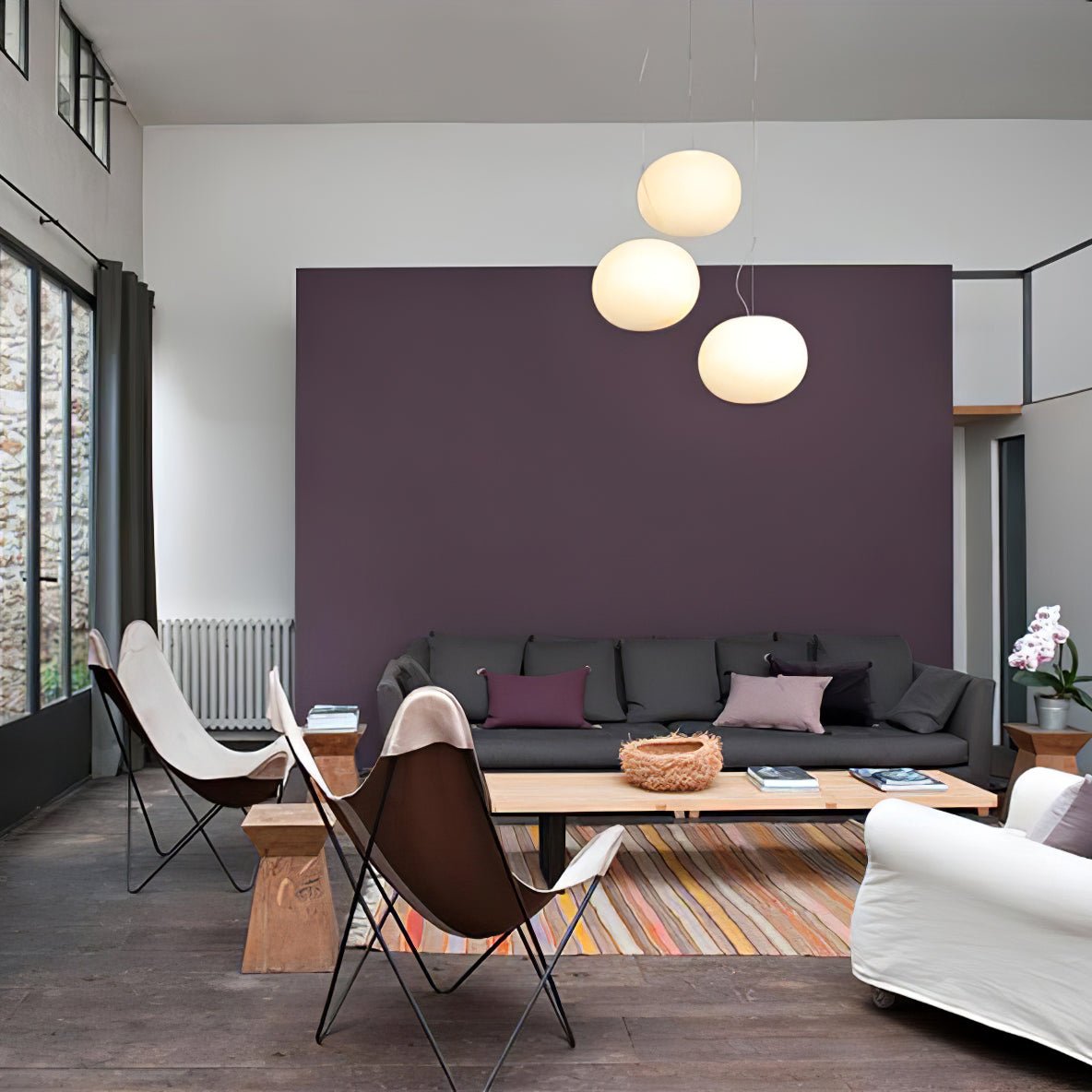 Globall Swag Pendant Light – Modern Glass Hanging Lamp for Dining & Living Areas