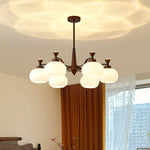 Globe Spotlight Chandelier – Modern Glass Pendant Light for Dining & Living Rooms