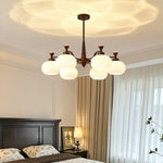Globe Spotlight Chandelier – Modern Glass Pendant Light for Dining & Living Rooms