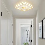 Modern Chic Crystal Ceiling Light