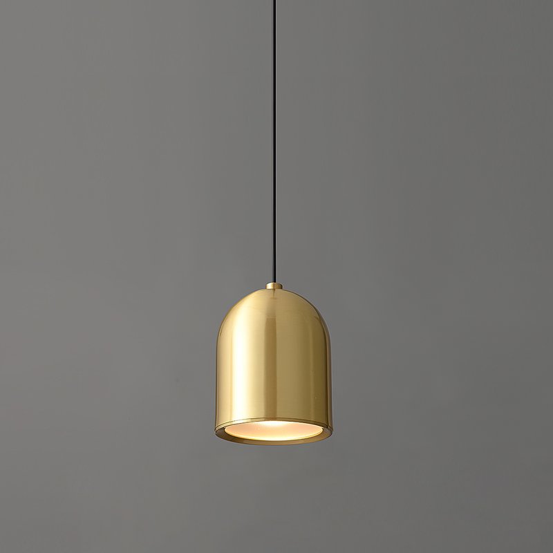 Gold Bell Pendant Lamp