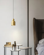 Gold Bell Pendant Lamp