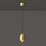Gold Bell Pendant Lamp
