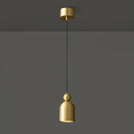 Gold Bell Pendant Lamp