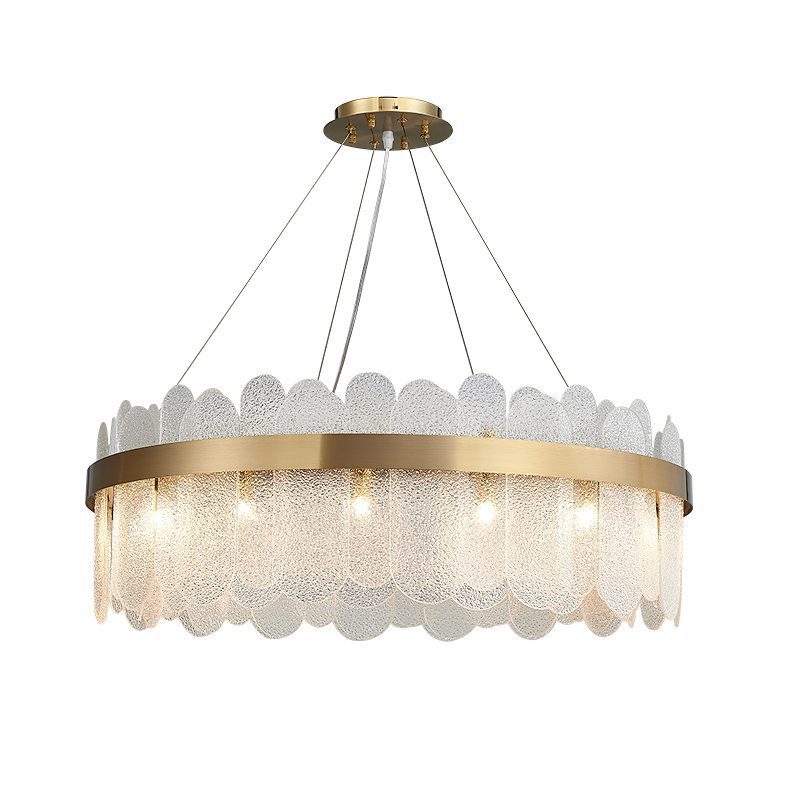 Gold Ring Chandelier