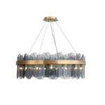 Gold Ring Chandelier