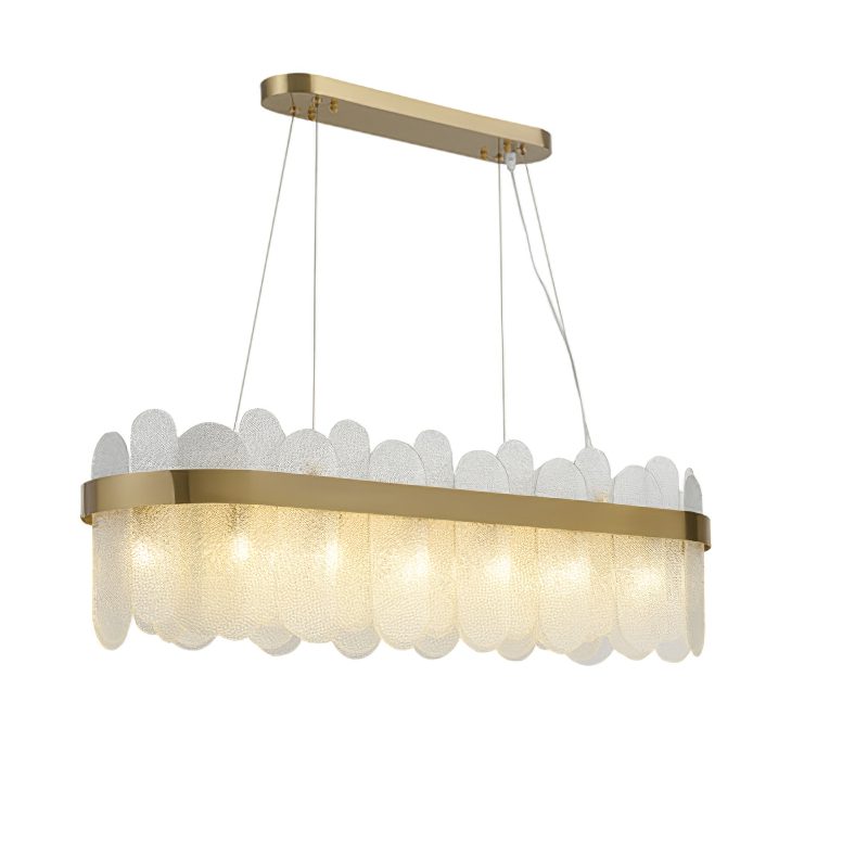 Gold Ring Chandelier