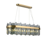 Gold Ring Chandelier