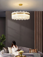 Gold Ring Chandelier