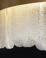 Gold Ring Chandelier