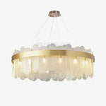 Gold Ring Chandelier