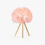 Goose Feather Table Lamp