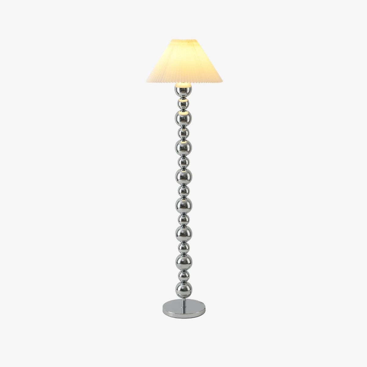 Gourd Pleated Floor Lamp