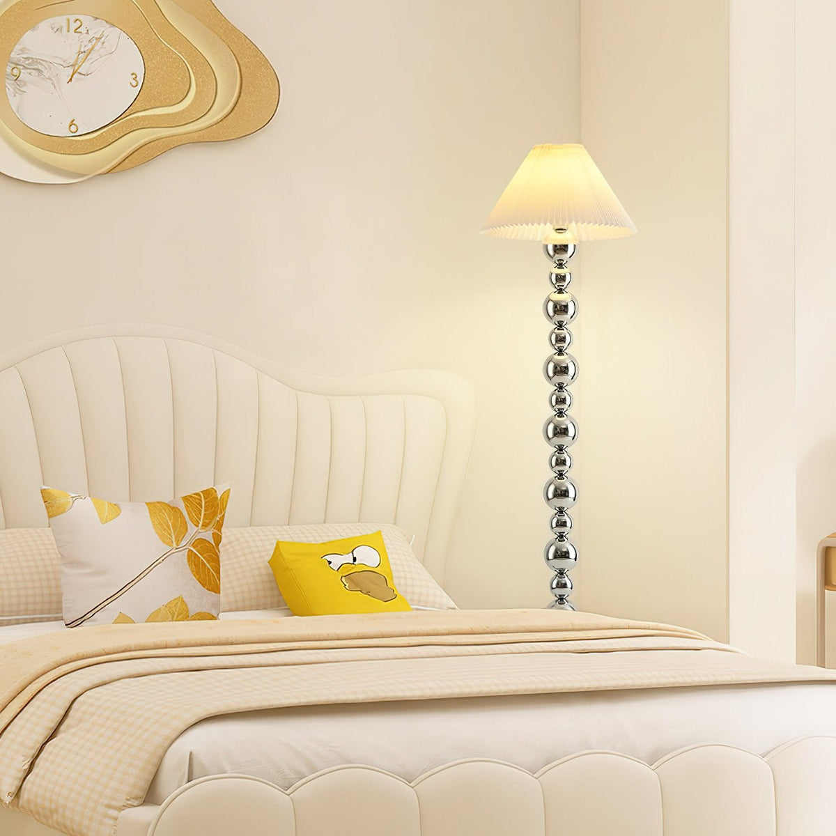 Gourd Pleated Floor Lamp
