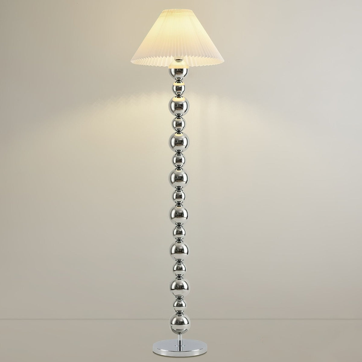 Gourd Pleated Floor Lamp