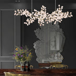 Selene Droplet Chandelier – Hand-Blown Murano Glass Pendant Light