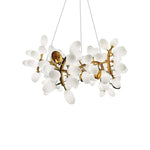 Selene Droplet Chandelier – Hand-Blown Murano Glass Pendant Light