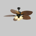 Banana Leaf Designer Ceiling Fan Light with LED, 42" & 52"