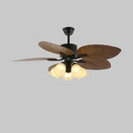 Banana Leaf Designer Ceiling Fan Light with LED, 42" & 52"