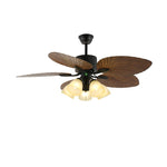 Banana Leaf Designer Ceiling Fan Light with LED, 42" & 52"