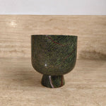 Sculptural Green Marble Decorative Bowl for Modern Interiors