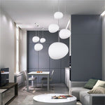 Gregg Stone Shape Glass Pendant Light