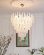 grid-glass-waterfall-chandelier