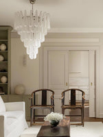 grid-glass-waterfall-chandelier