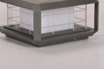 Grid Guard Solar Lantern — Architectural Outdoor LED Post Light