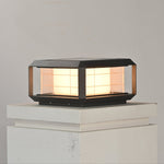 Grid Guard Solar Lantern — Architectural Outdoor LED Post Light