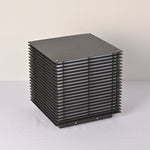 Grid Post Outdoor Light — Weatherproof Matte Black LED Post Lamp