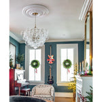 Lumière Cascade Glass Ball Chandelier – Modern Sculptural Pendant Light