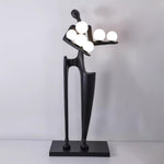 Illuminated Guardian Sculpture Floor Lamp