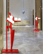 Illuminated Guardian Sculpture Floor Lamp