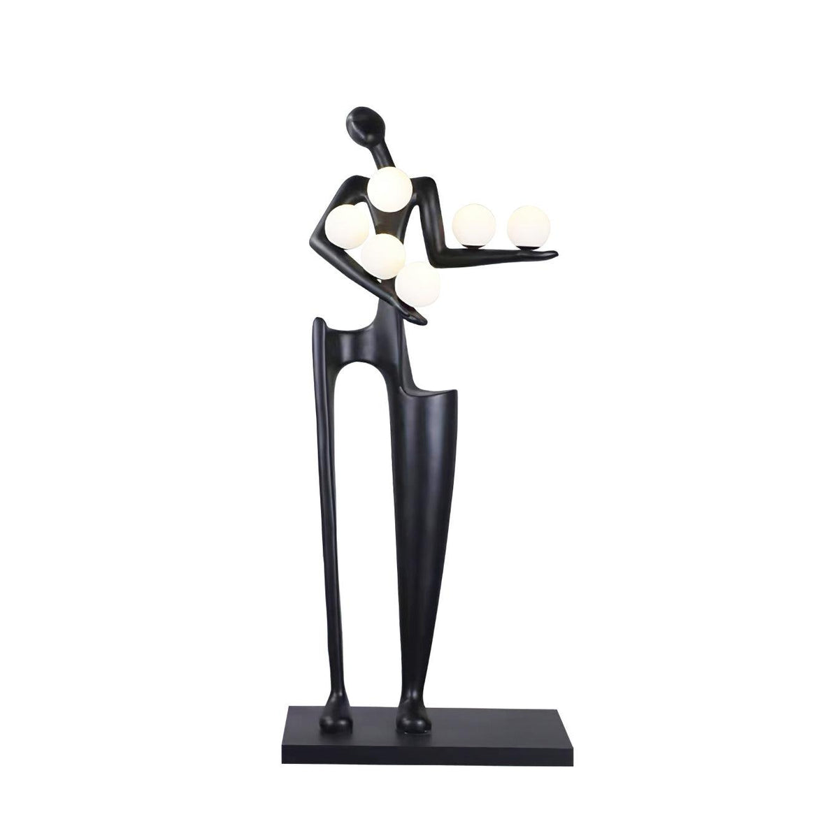 Illuminated Guardian Sculpture Floor Lamp