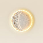 Gypsum Moon Wall Lamp
