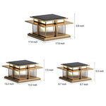 Ip65 Solar Post Caps Lights Ha076039