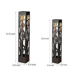 Novel Hollow Out Design Solar Lawn Lamp Ha077240