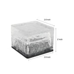 2V Mount Free Ice Cube Lights Colorful Modern Smart Solar Outdoor Step Lighting