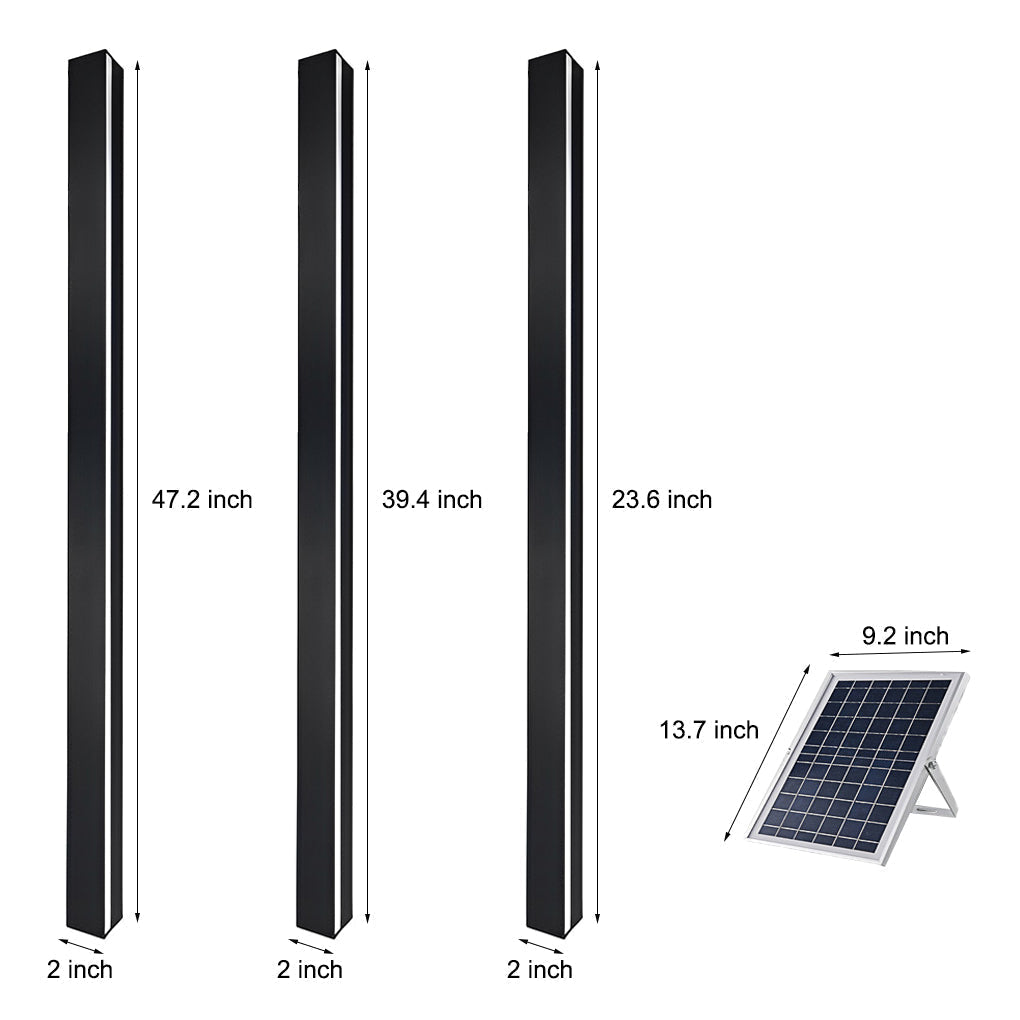 Long Strip Led Solar Wall Sconce Ha080346