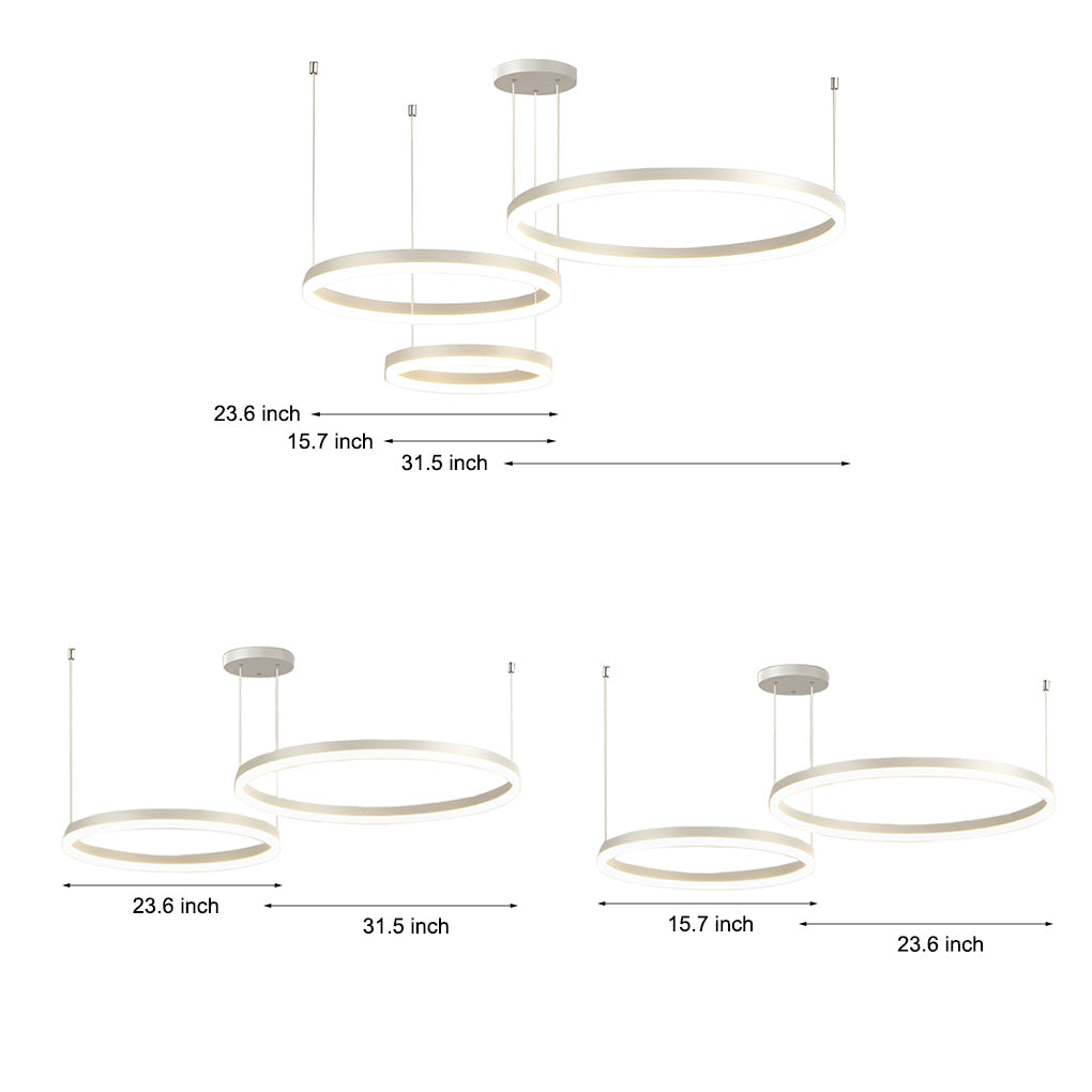Circular Led Modern Ceiling Light Ha083880