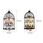 Birdcage Industrial Style Chandelier Ha092164