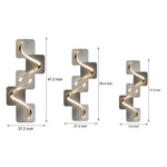 Geometric Led Wall Art Light Usb Decorative Wall Painting