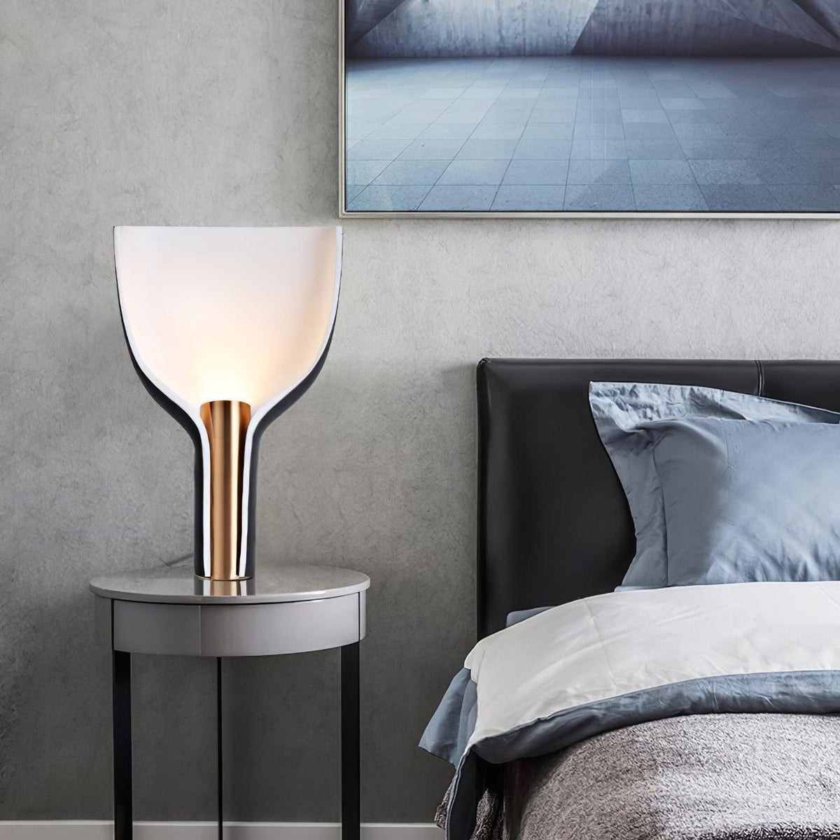 Half Funnel Table Light