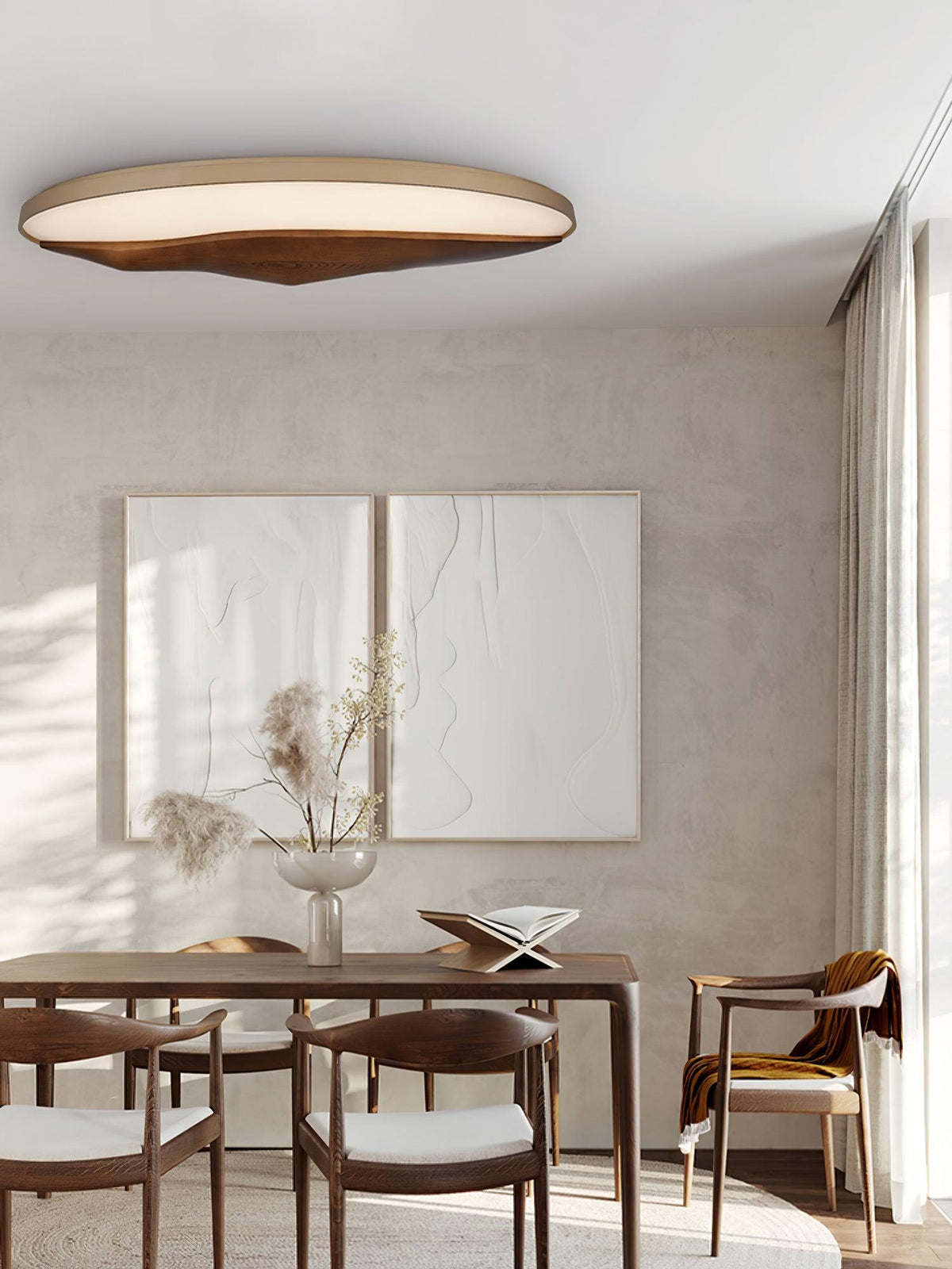 half-mountain-ceiling-lamp