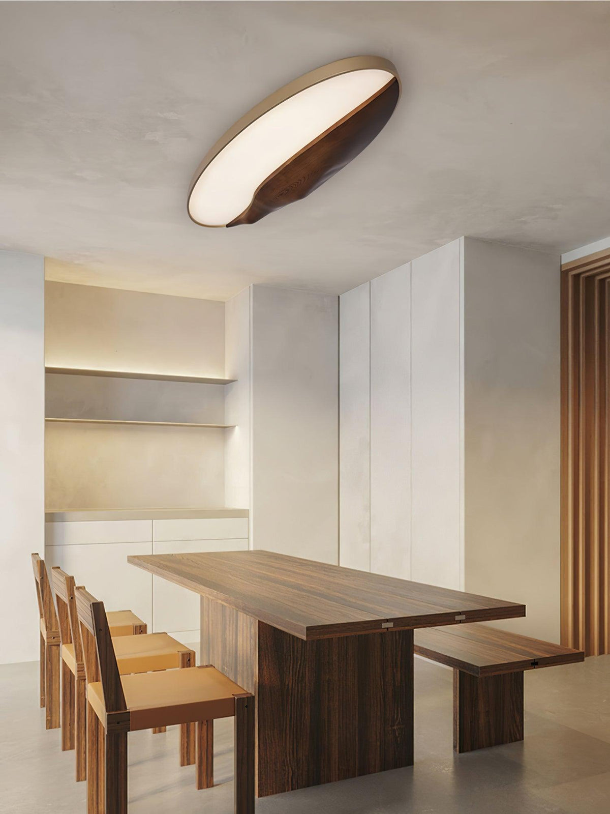 half-mountain-ceiling-lamp