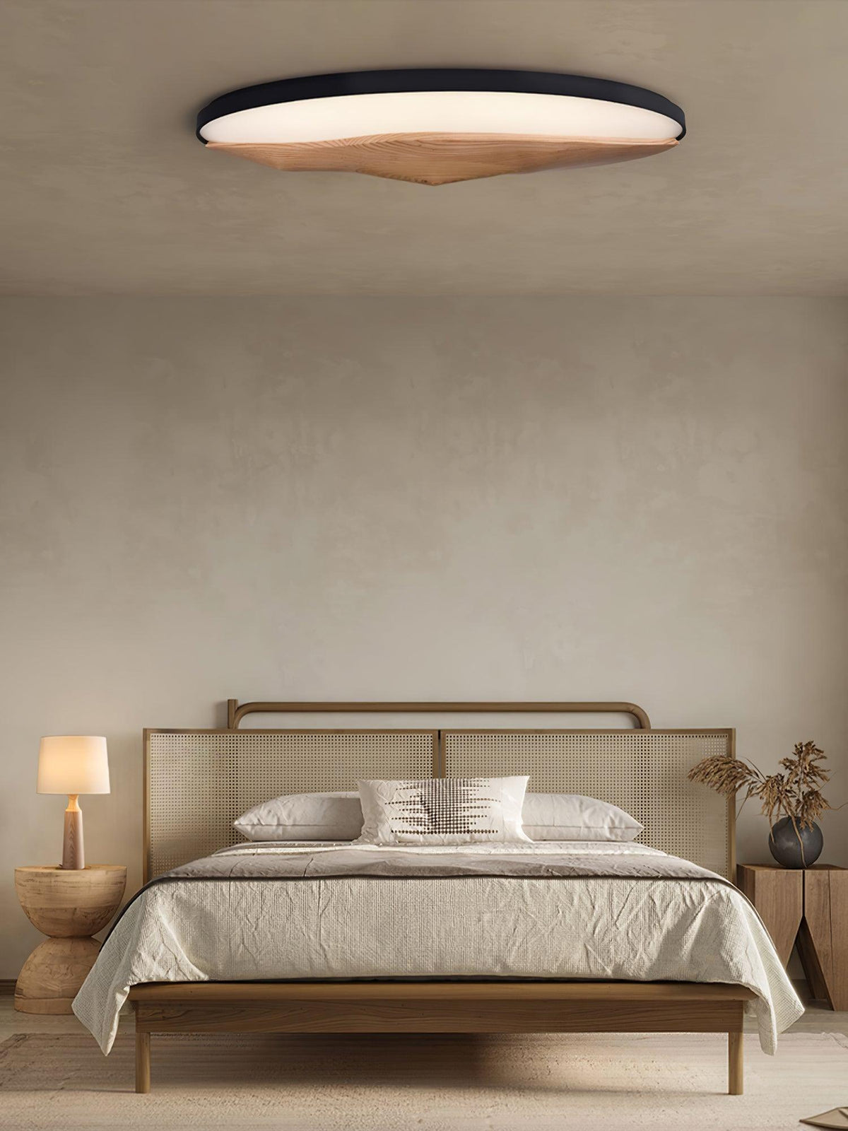 half-mountain-ceiling-lamp